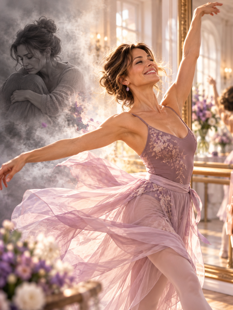 volver a bailar ha sido volver a encontrarme con esa mujer que disfruta, se rie, y se deja llevar y no necesita pensar tanto. es volver a sentirme viva.
